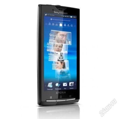 Лот: 3145555. Фото: 1. SonyEricsson X10 Черный с 1 рубля... Смартфоны