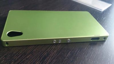Лот: 4419901. Фото: 1. Чехол для Sony Xperia Z1 алюминиевый... Чехлы, бамперы