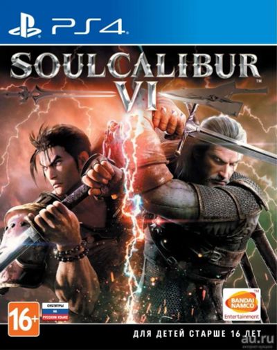 Лот: 13214199. Фото: 1. SoulCalibur VI ps4 диск как новый. Игры для консолей