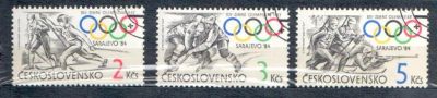 Лот: 5909392. Фото: 1. Чехословакия 1984 Олимпиада Сараево... Марки
