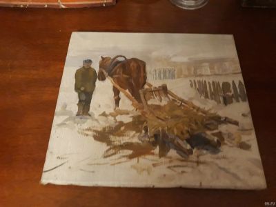 Лот: 13244705. Фото: 1. Картина Красноярского художника... Картины, гравюры
