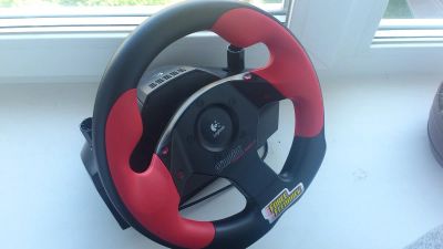 Лот: 2984047. Фото: 1. Logitech Formula Force GP (руль... Рули, джойстики