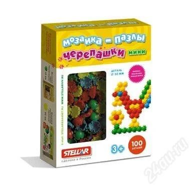 Лот: 2740446. Фото: 1. Мозаика Пазл- мини "Черепашка... Конструкторы