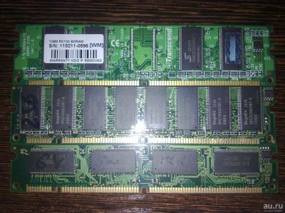 Лот: 9878861. Фото: 1. Оперативная память SDRAM PC133... Оперативная память