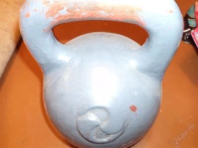Лот: 1262760. Фото: 1. Гиря 16кг. Гири