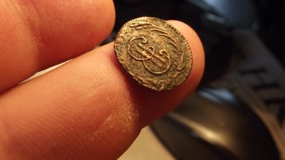 Лот: 11586747. Фото: 1. Сибирская полушка 1770 года. Брак... Россия до 1917 года