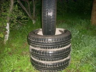 Лот: 91406. Фото: 1. Летние колеса GOODYEAR 155/80R13... Шины