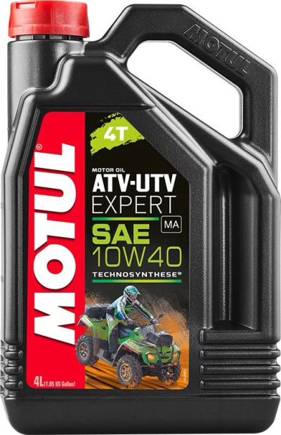 Лот: 15832453. Фото: 1. Motul ATV-UTV Expert 4T SAE 10W-40... Масла, жидкости