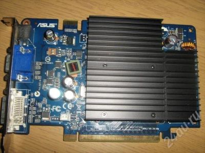 Лот: 612256. Фото: 1. Geforce ASUS 8500gt 256mb. Видеокарты