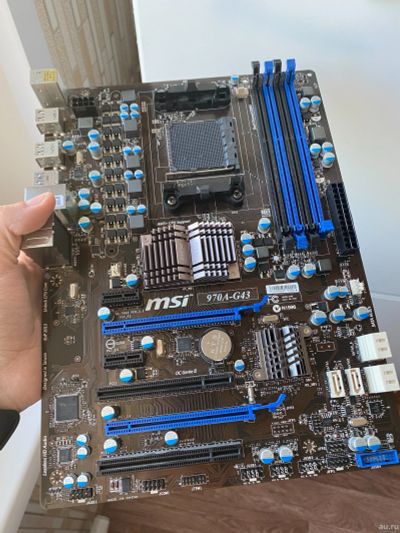 Лот: 18038921. Фото: 1. Материнская плата MSI 970A-G43. Материнские платы