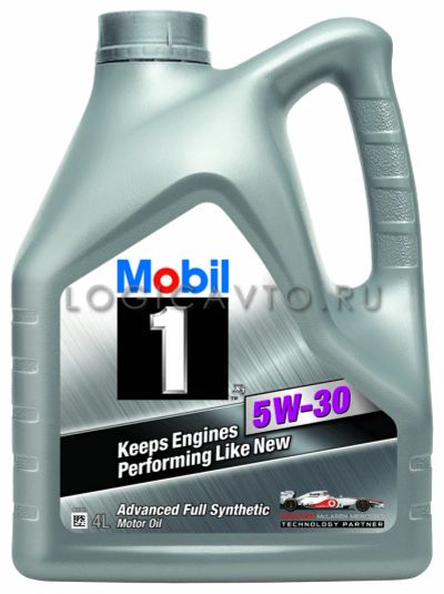 Лот: 12810520. Фото: 1. Mobil 1, 5W-30, 4L. Расходные материалы