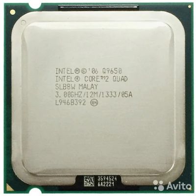 Лот: 8614619. Фото: 1. Intel Core 2 Quad Q9650. Процессоры