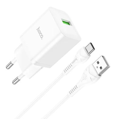 Лот: 24785692. Фото: 1. Зарядное сетевое (USB-A, 18W... Зарядные устройства, блоки питания, адаптеры сетевые для смартфонов