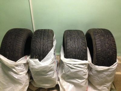 Лот: 7261790. Фото: 1. комплект летней авторезины 285... Шины