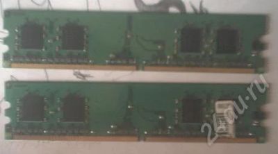 Лот: 381133. Фото: 1. DDR2 / 2 * 256 Mb / PC4200 KINGMAX. Оперативная память