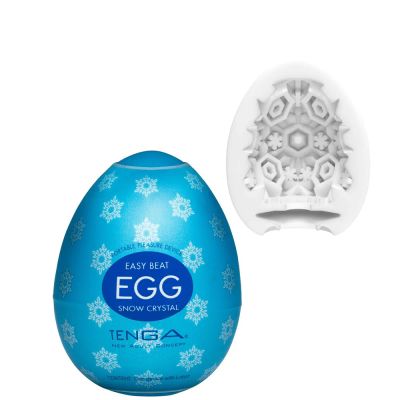 Лот: 24247422. Фото: 1. Мастурбатор Tenga Egg Snow Crystal... Игрушки