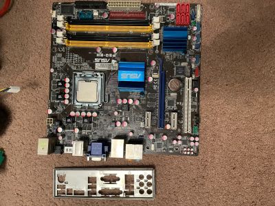 Лот: 8429045. Фото: 1. Intel Dual-Core E5200 2.5GHz... Комплекты запчастей