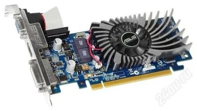 Лот: 2927879. Фото: 1. Видеокарта Asus NV 210-1GD3-L... Видеокарты
