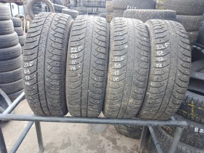 Лот: 23551782. Фото: 1. 4шт 225-65-17 Bridgestone Ice... Шины