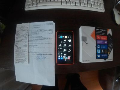 Лот: 6081864. Фото: 1. Microsoft 640 LTE. Смартфоны