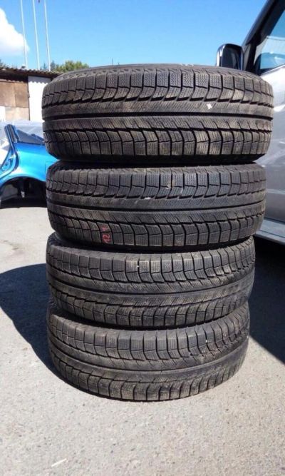 Лот: 6828758. Фото: 1. Зимний #комплект шин #Michelin... Шины