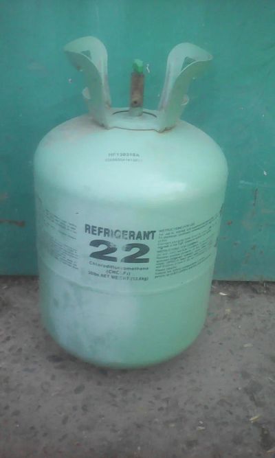 Лот: 7690530. Фото: 1. Газовый баллон для кондиционера. Баллоны, газ в баллонах