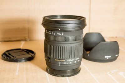 Лот: 15220946. Фото: 1. Sigma 17-70 2.8-4.5 Macro для... Объективы