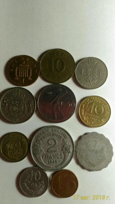 Лот: 11954436. Фото: 1. Набор монет N:9. Наборы монет