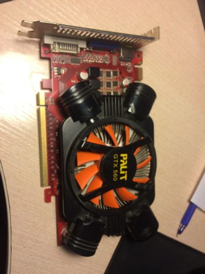 Лот: 16232526. Фото: 1. GeForce GTX560 (Артефакты). Видеокарты