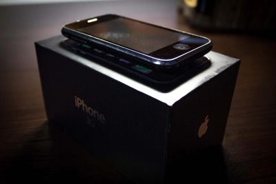 Лот: 3445651. Фото: 1. iPhone 3g 8gb полностью рабочее... Смартфоны