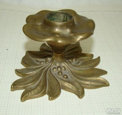 Лот: 11191350. Фото: 1. Подсвечник Цветок GILDE (P904). Предметы интерьера и быта