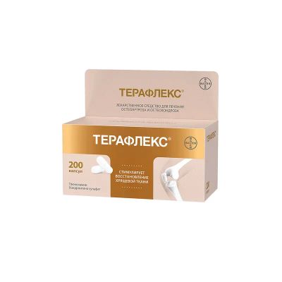 Лот: 24007464. Фото: 1. Терафлекс капсулы 200 шт. Лекарства