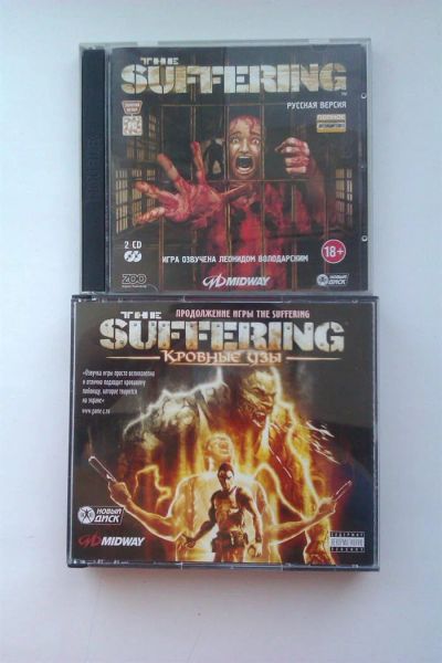 Лот: 3100239. Фото: 1. THE SUFFERING 1 и 2 (Лицензионные... Игры для ПК