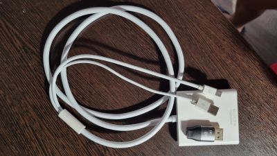 Лот: 19481998. Фото: 1. Apple Mini Display Port to Dual-Link... Шлейфы, кабели, переходники