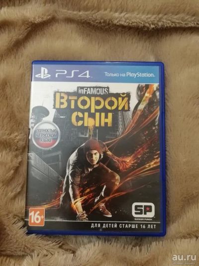 Лот: 10351104. Фото: 1. inFamous второй сын ps4 продажа... Игры для консолей