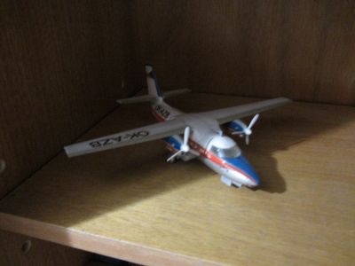 Лот: 13982495. Фото: 1. Модель самолета L 410. Авиамоделизм