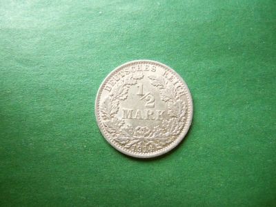 Лот: 24593839. Фото: 1. 1/2 марки Германия 1914 г. А... Германия и Австрия