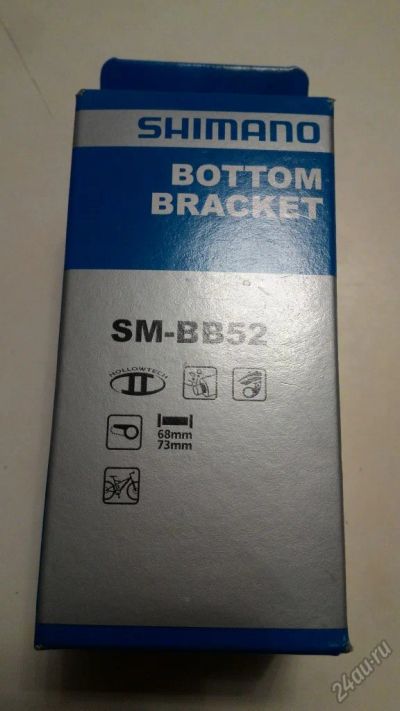 Лот: 6763247. Фото: 1. Каретка Shimano Deore BB52 Hollowtech... Запчасти