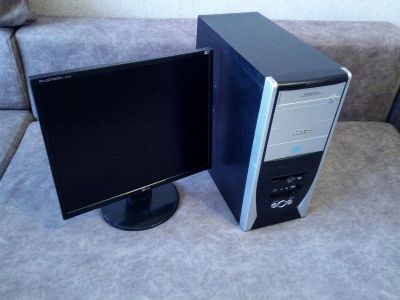 Лот: 20040010. Фото: 1. Игровой Xeon 4 ядра Е5430, 8GB... Компьютеры в сборе