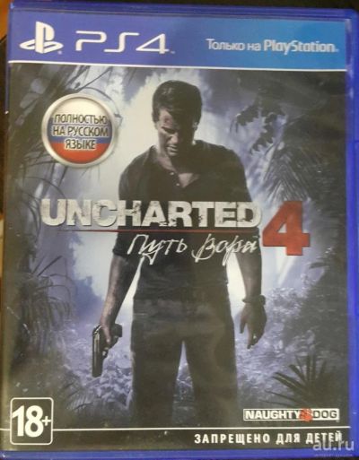 Лот: 8865624. Фото: 1. Uncharted 4: A Thief’s End (Русская... Игры для консолей