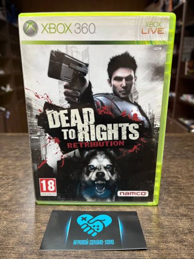 Лот: 21235851. Фото: 1. Dead to Rights: Retribution. Лицензионный... Игры для консолей