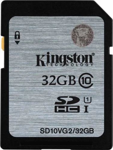 Лот: 7603069. Фото: 1. Карта памяти SD HC 32 GB Kingston... Карты памяти