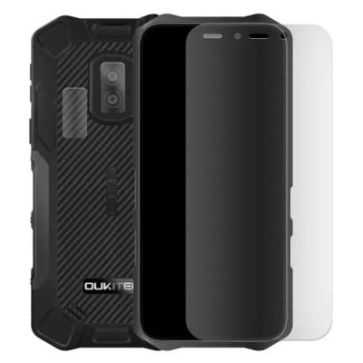 Лот: 24599612. Фото: 1. Защитное стекло Krutoff для Oukitel... Защитные стёкла, защитные плёнки