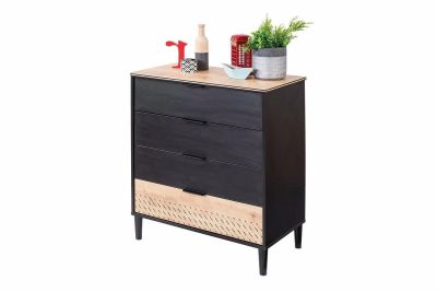 Лот: 24864069. Фото: 1. Комод Cilek Black. Шкафы, стеллажи, комоды