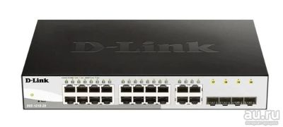 Лот: 13389798. Фото: 1. Коммутатор D-link DGS-1210-20... Маршрутизаторы (роутеры)