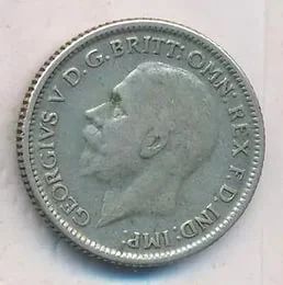 Лот: 8649500. Фото: 1. 6 пенсов Великобритания 1928г... Великобритания и острова