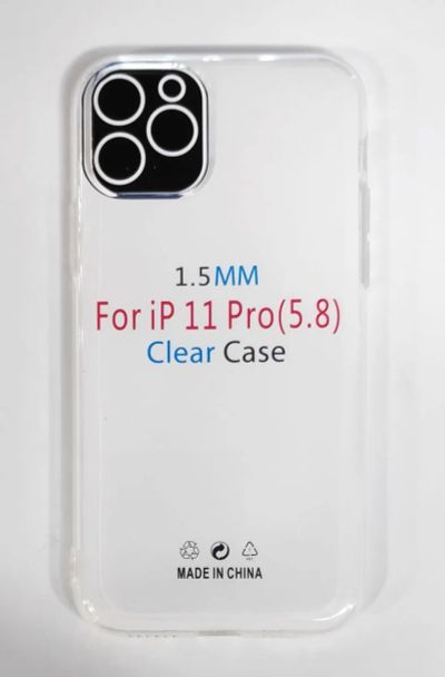 Лот: 22149637. Фото: 1. ЧЕХОЛ ДЛЯ iPhone 11 PRO CLEAR... Чехлы, бамперы