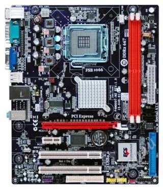 Лот: 809884. Фото: 1. Материнская EliteGroup P4M900T-M2... Материнские платы
