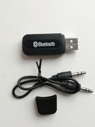 Лот: 15921322. Фото: 1. Bluetooth AUX адаптер для автомагнитолы... Аксессуары для автозвука
