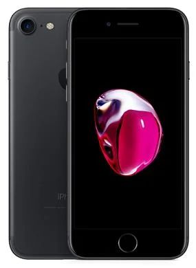 Лот: 8683706. Фото: 1. Apple iPhone 7 смартфон черный... Смартфоны
